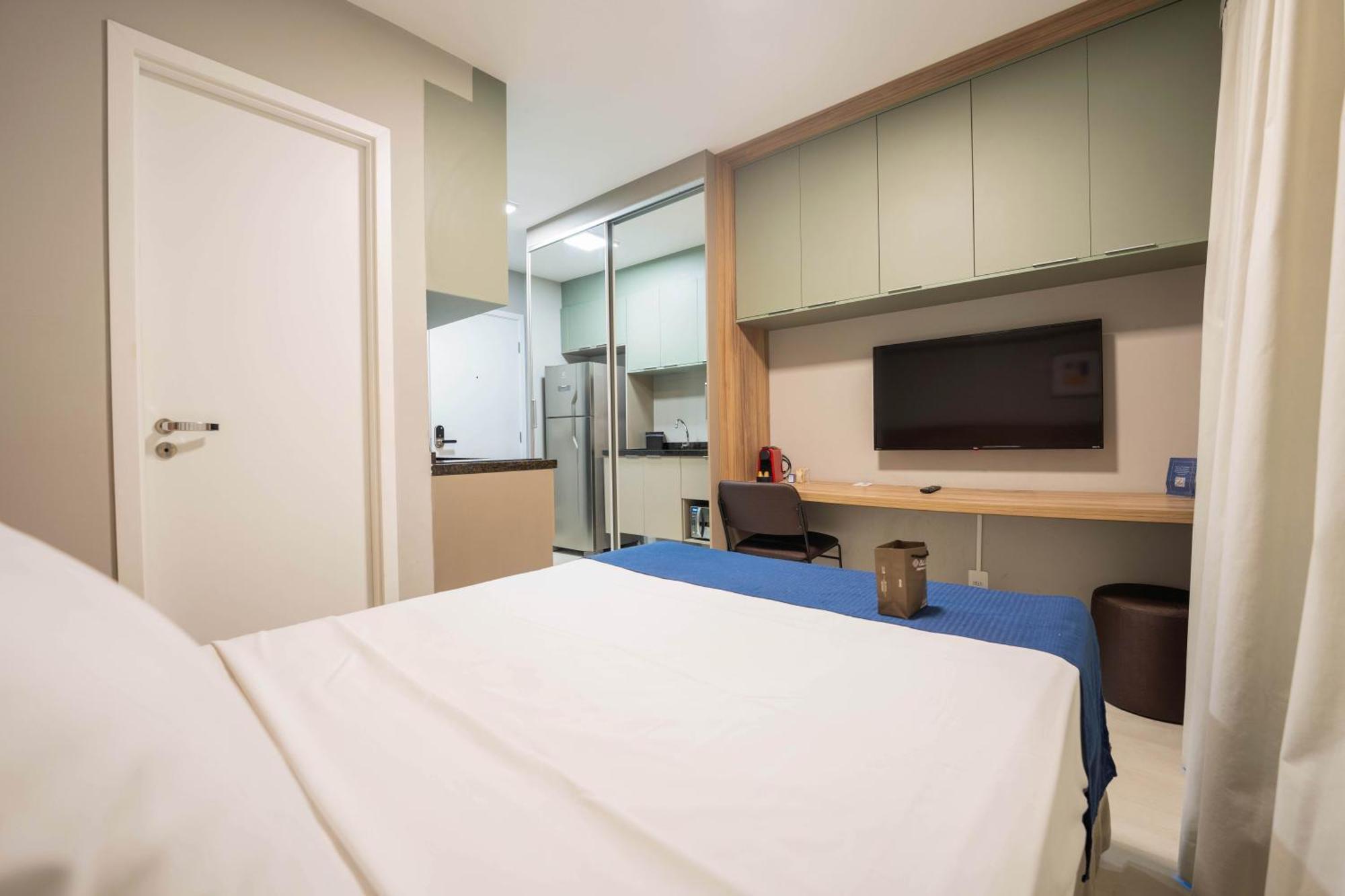 Apartamentos Studio Allure Moema - Com Cafe Da Manha Opcional, Recepcao E Valet 24 Horas Сао Паоло Стая снимка