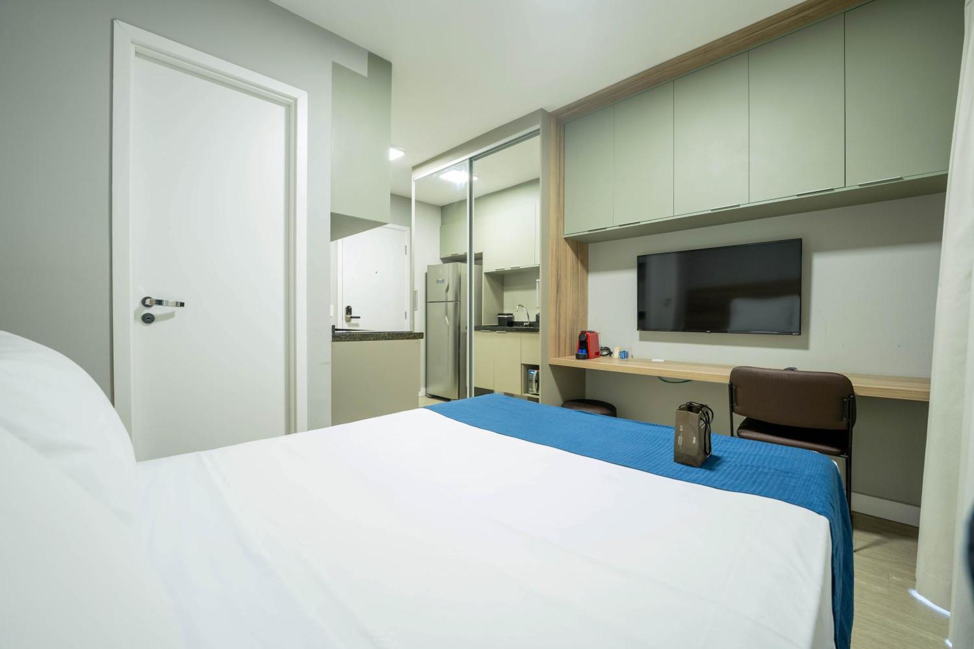 Apartamentos Studio Allure Moema - Com Cafe Da Manha Opcional, Recepcao E Valet 24 Horas Сао Паоло Стая снимка
